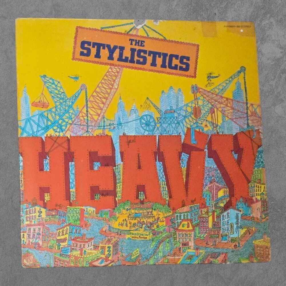 The Stylistics Heavy 1974 Avco AV-69004-698 Vinyl Record